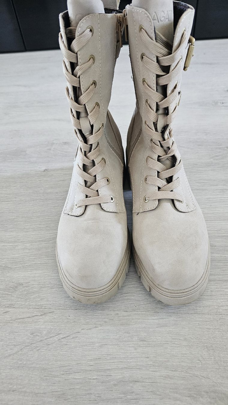 Bagatt Scarpe da donna: BAGATT Stiefel Beige Gr. 39 – Nuovo (secondo la descrizione) da Baden venduto da MiaNy