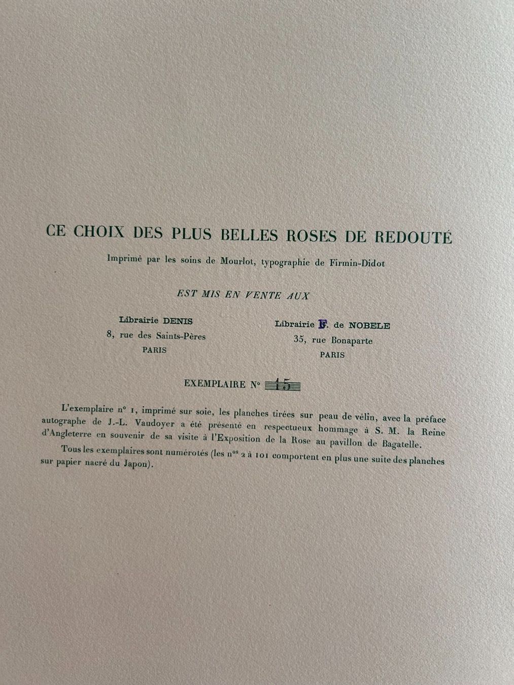 Foto & Immagini: Rosen-Bilder, von Redouté – Usato da Binningen venduto da Kilini 1