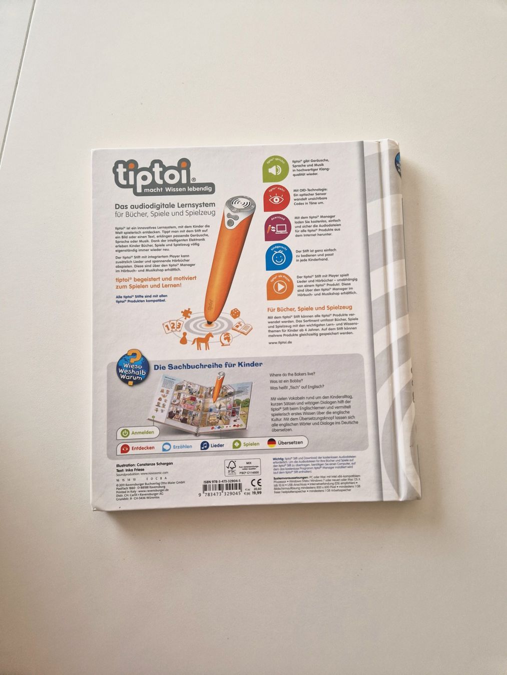 Tiptoi Jeux: tiptoi wir lernen Englisch – D'occasion à Stüsslingen par white_angel86 2