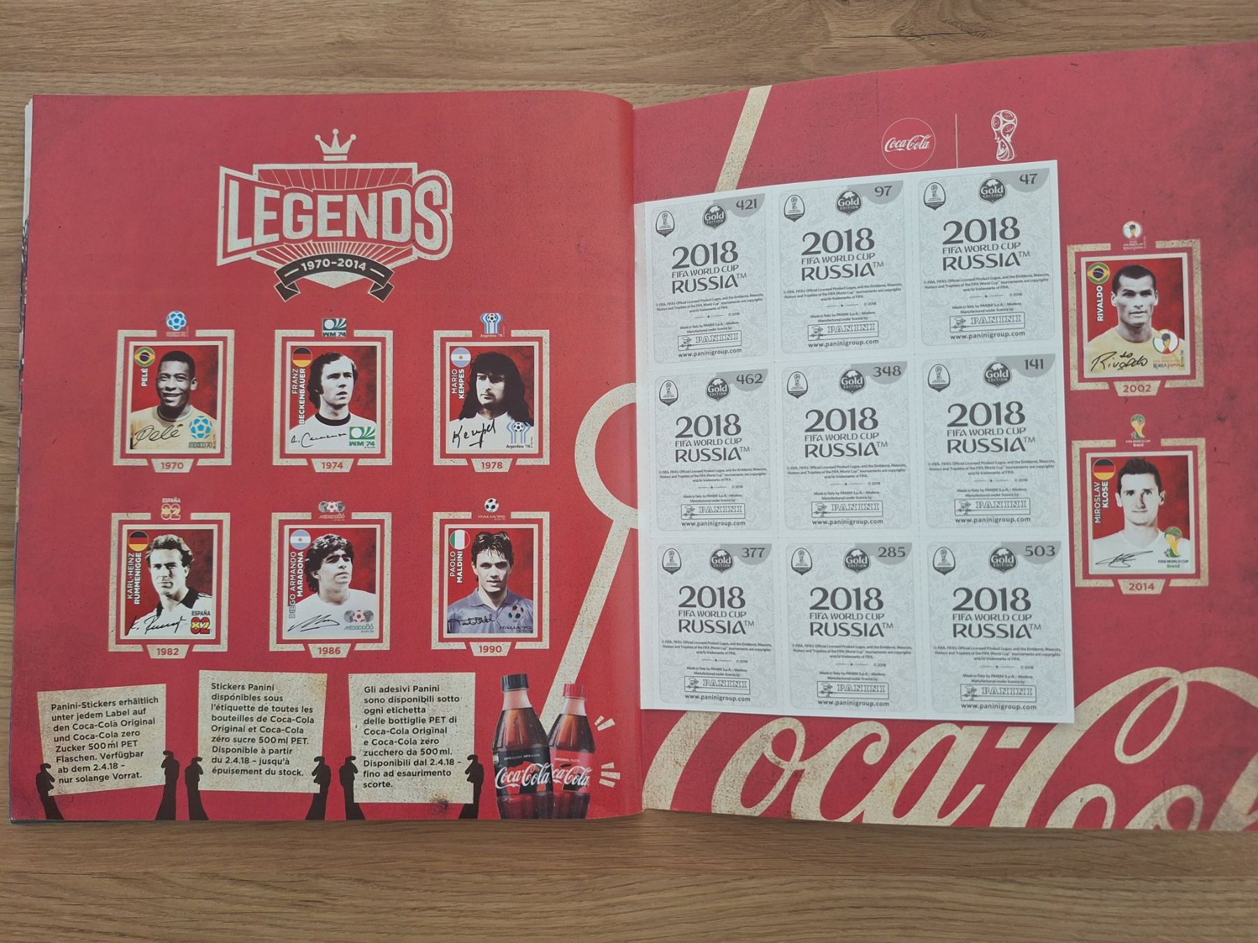 Panini Alben: PANINI WORLD CUP 2018 – Gebraucht aus St. Gallen von Matrix023 7