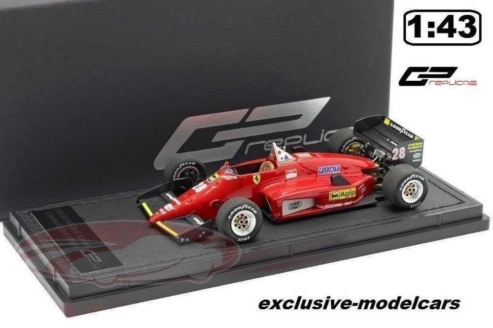 GP Replicas 1:18 - 1 - Modelauto - René Arnoux Ferrari 156-85 1985