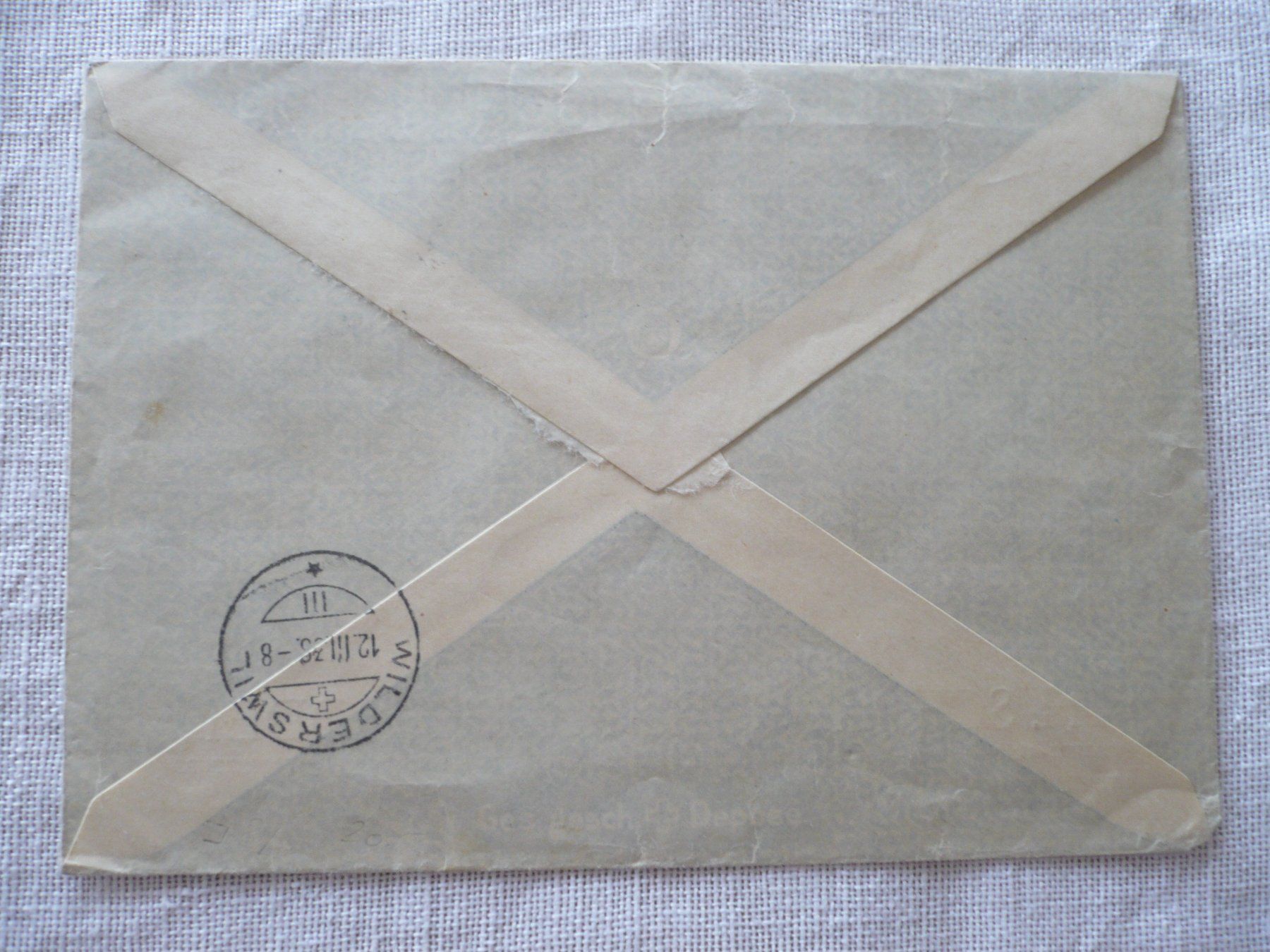 Alle Briefmarken: 1937 R-Brief Adelboden -> Wilderswil – Gebraucht aus Zürich von saltandpepper008 1