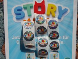 10 Migros Story Mania Sticker