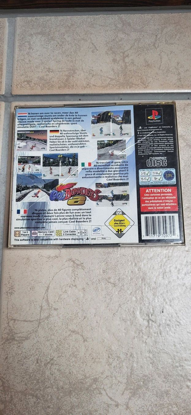 Sony Spiele: PS1 - CoolBoarders 2 – Gebraucht aus Münsingen von Heroism2010 1
