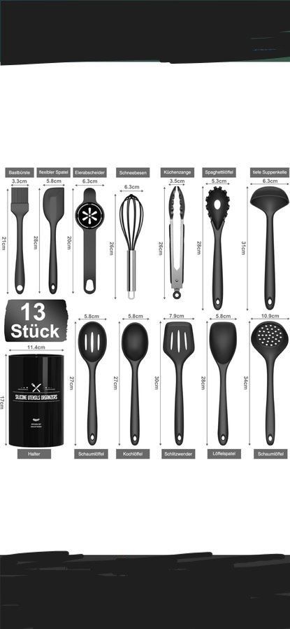 Küchengeräte: Neues Küchenhelfer Set 13-teiliges Silikon Set – Neu und originalverpackt aus Beatenberg von buy2you 1