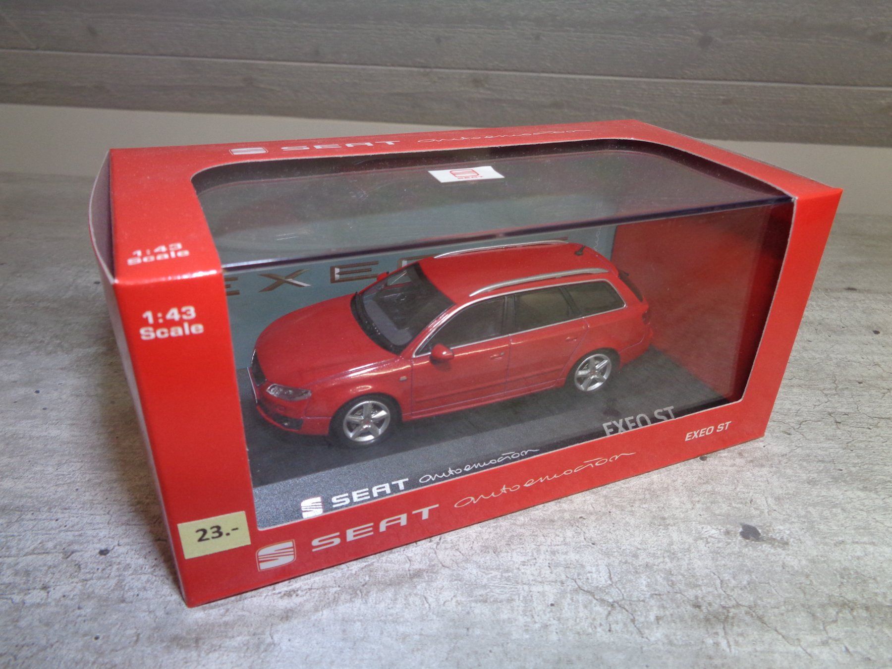 Seat Modellini d'auto: Fischer 1:43 Seat Exeo ST – Nuovo e nell'imballaggio originale da Reconvilier venduto da rallycar 3