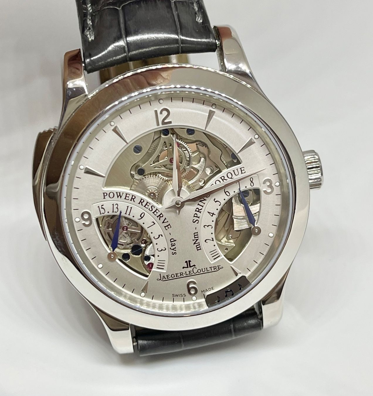 Jaeger-Lecoultre Orologi: Jaeger Le Coultre Master ripetition Minute Platinum Lmtd – Usato da Lugano venduto da Superstudiolugano 1