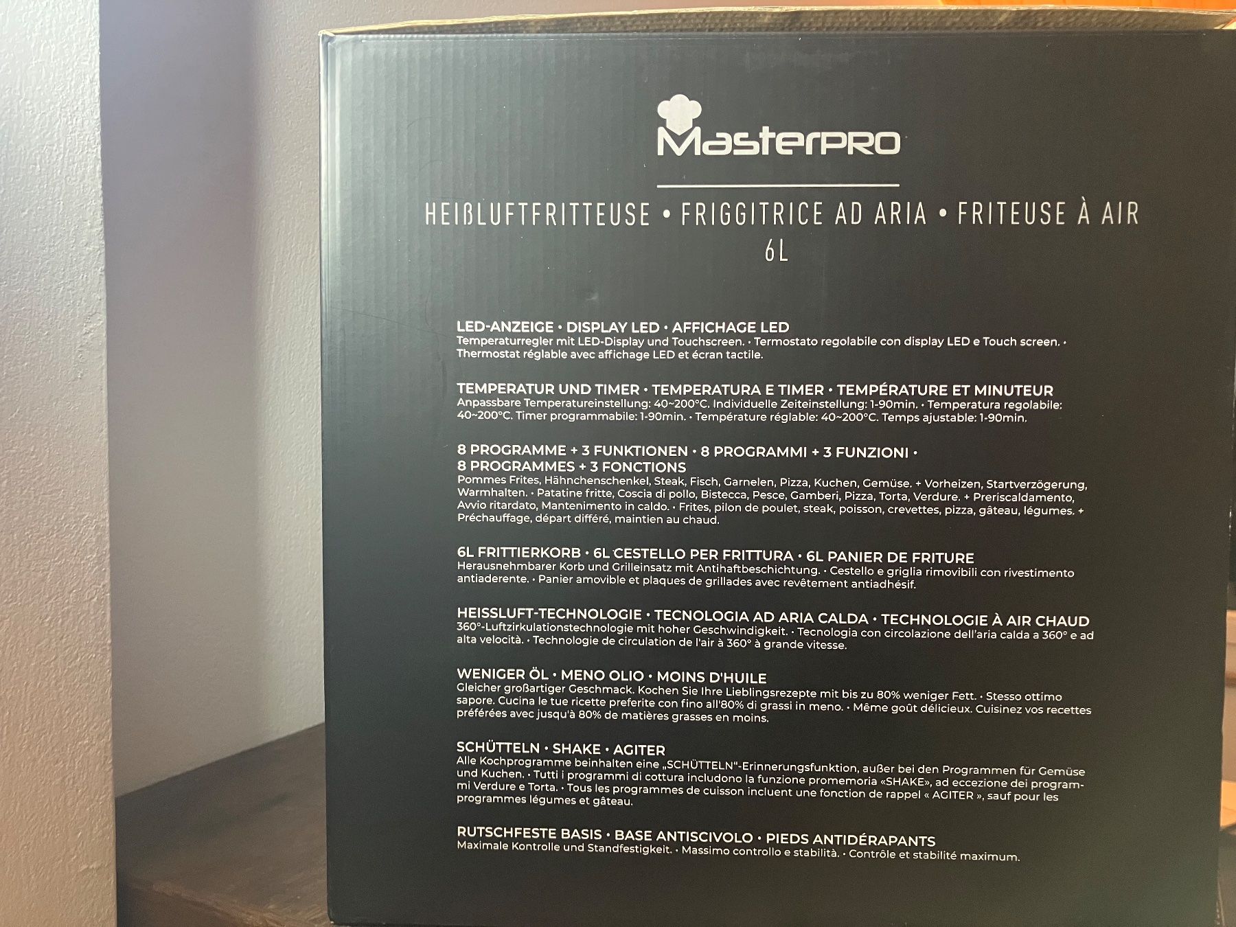 Küchengeräte: Neue Masterpro Heissluftfritteuse – Neu und originalverpackt aus Engelberg von Lrsa 1
