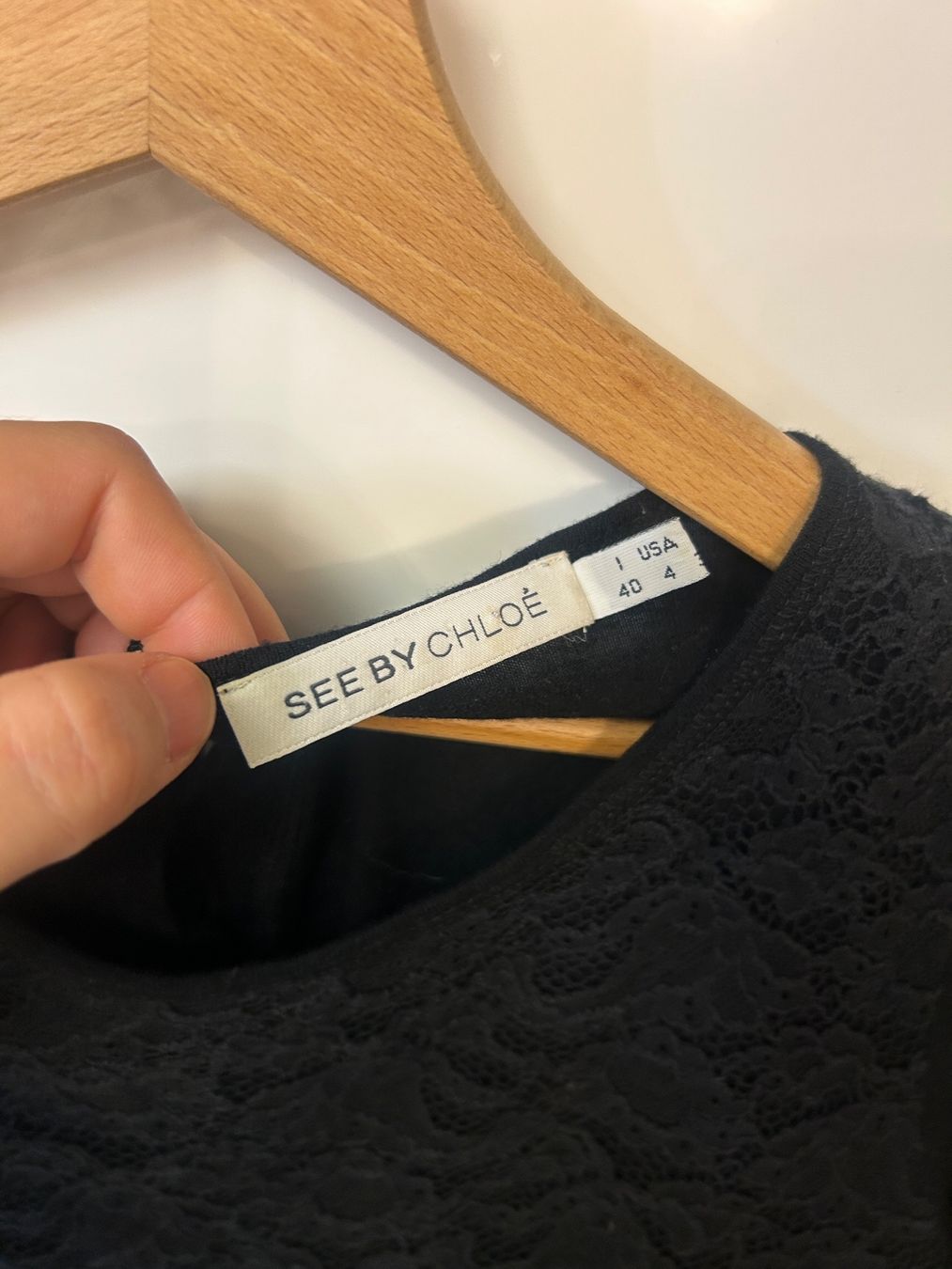 Chloé Maglioni & Felpe: see by chloé lace sweater – Usato da basel venduto da wastedworld 2