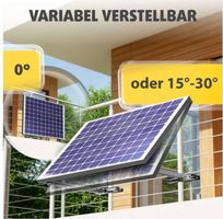 Avoltik Balkonkraftwerk Halterung Balkon für alle Solarpanel