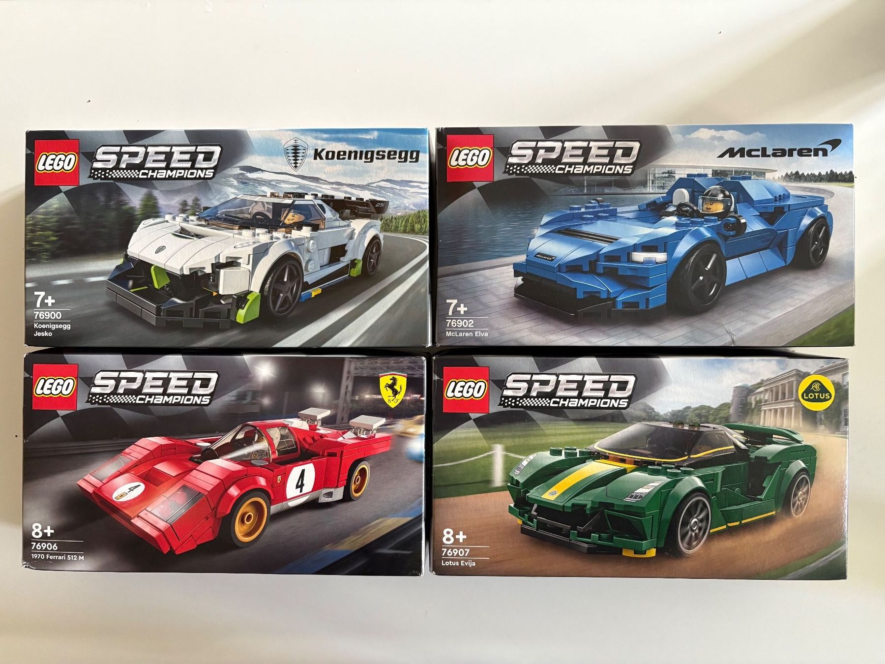 Lego Kit di costruzioni: 4 neue Sets von Speed Champions – Nuovo e nell'imballaggio originale da Schwändi GL venduto da Lego_und_co