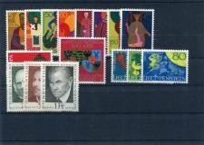 FL Jahreszusammenstellung 1968  postfr.