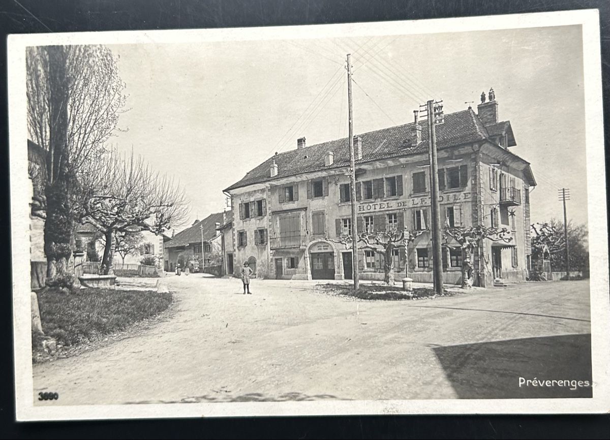 Cartoline postali: Fotokarte Preverenges – Usato da Horw venduto da Tellbub
