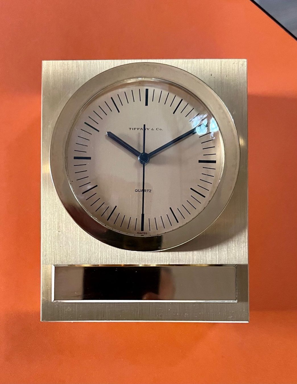 Tiffany & Co. Orologi: 😍 Tiffany Table Clock Classic Rare' 😍 – Usato da Morges venduto da thetimebureau 5