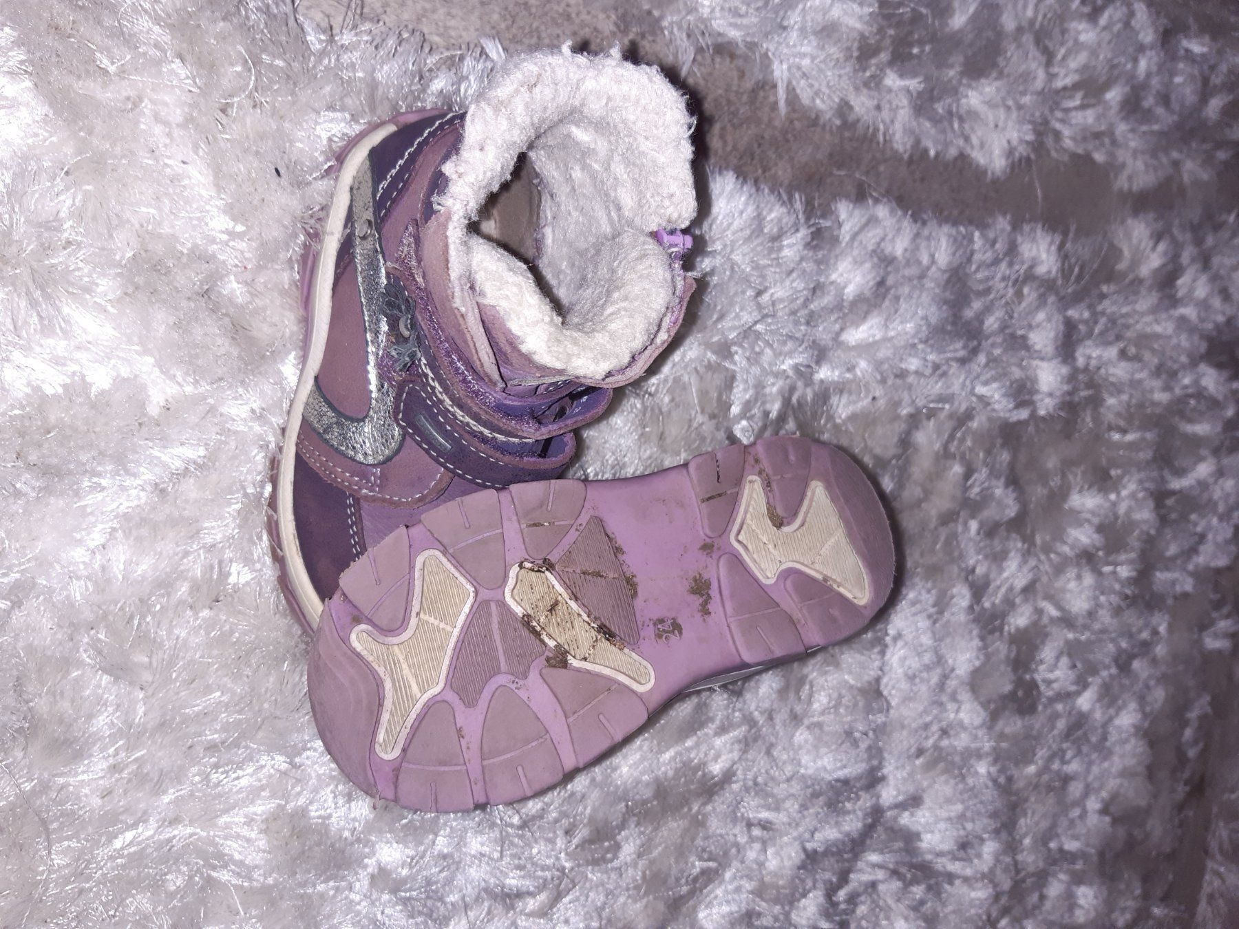 Scarpe per ragazze: Winterschuhe gr.24, Leder – Usato da Bachenbülach venduto da enigmatic 1