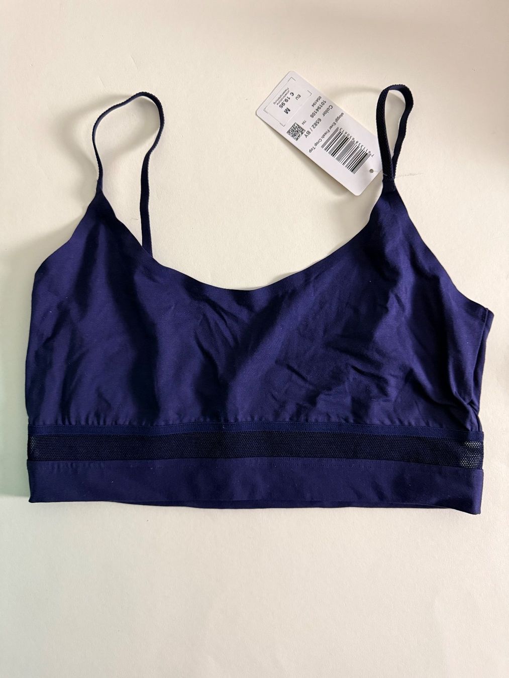 Sloggi Altra biancheria intima: SLOGGI, EVER FRESH CROP Top, Grösse M, Farbe Dunkelblau – Nuovo e nell'imballaggio originale da Rudolfstetten venduto da gst_g7xl
