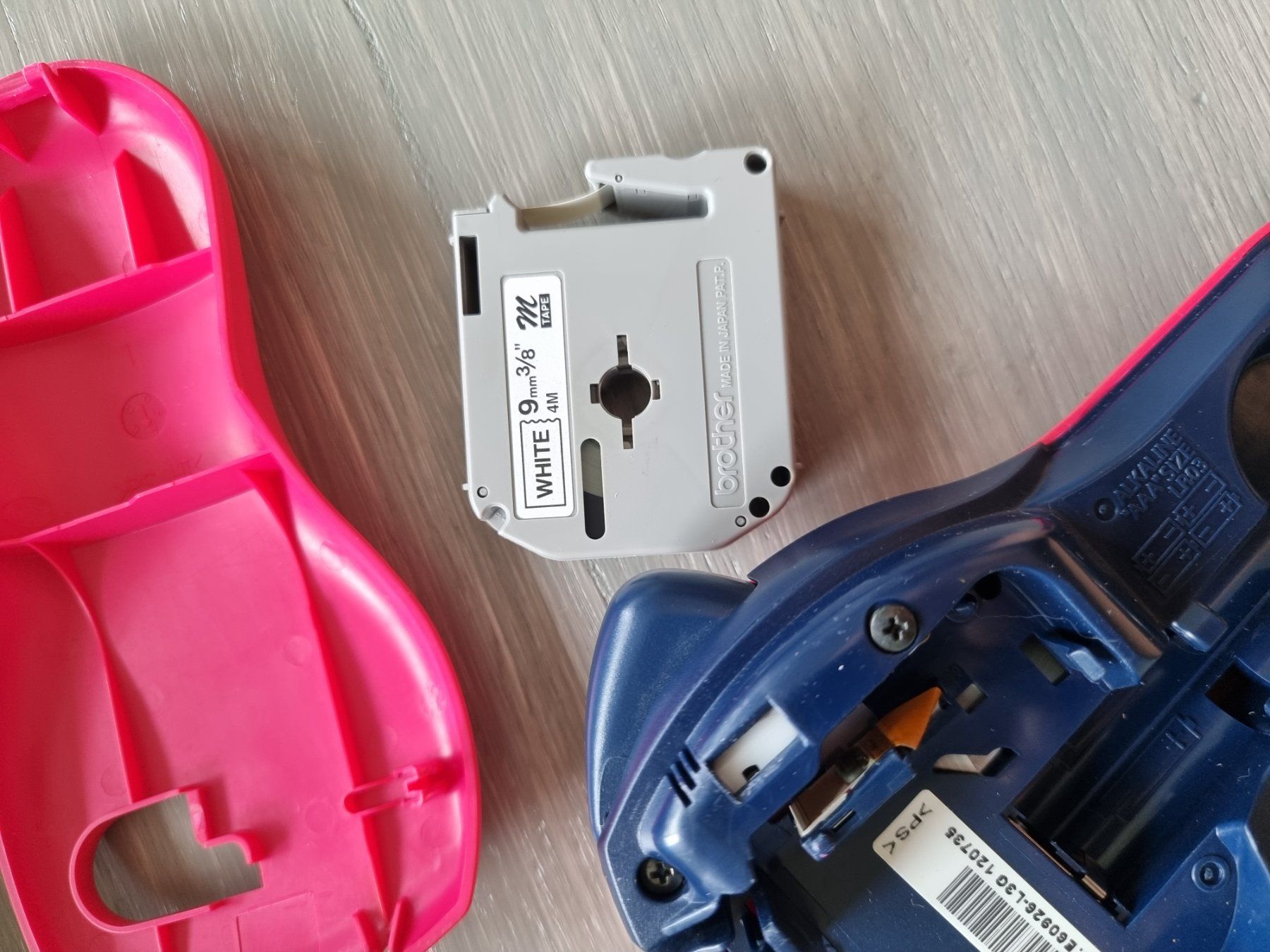 Brother Stampanti: Brother P-touch 55 Etikettendrucker pink – Usato da himmelried venduto da bribuli 2