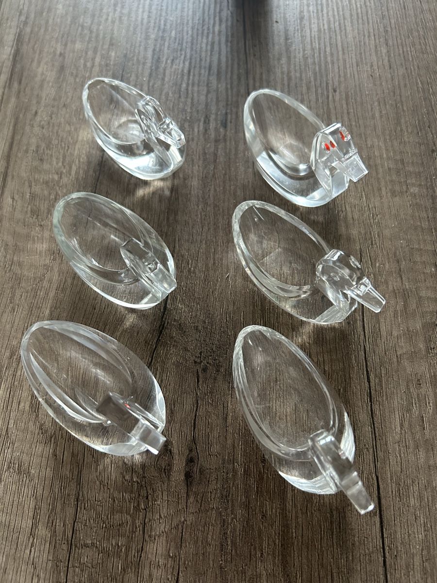 Statuette: 6 x Glas Canards 60er Jahre – Usato da Schaffhausen venduto da Lucyswunderlade 1