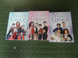 Will & Grace Staffeln 1-3 DVD Box Set - Super Zustand!