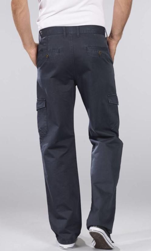 Pantaloni: Cargohose Bundweite 92cm blau/grau Gr.50 – Nuovo e nell'imballaggio originale da Koppigen venduto da Ready2Work 3