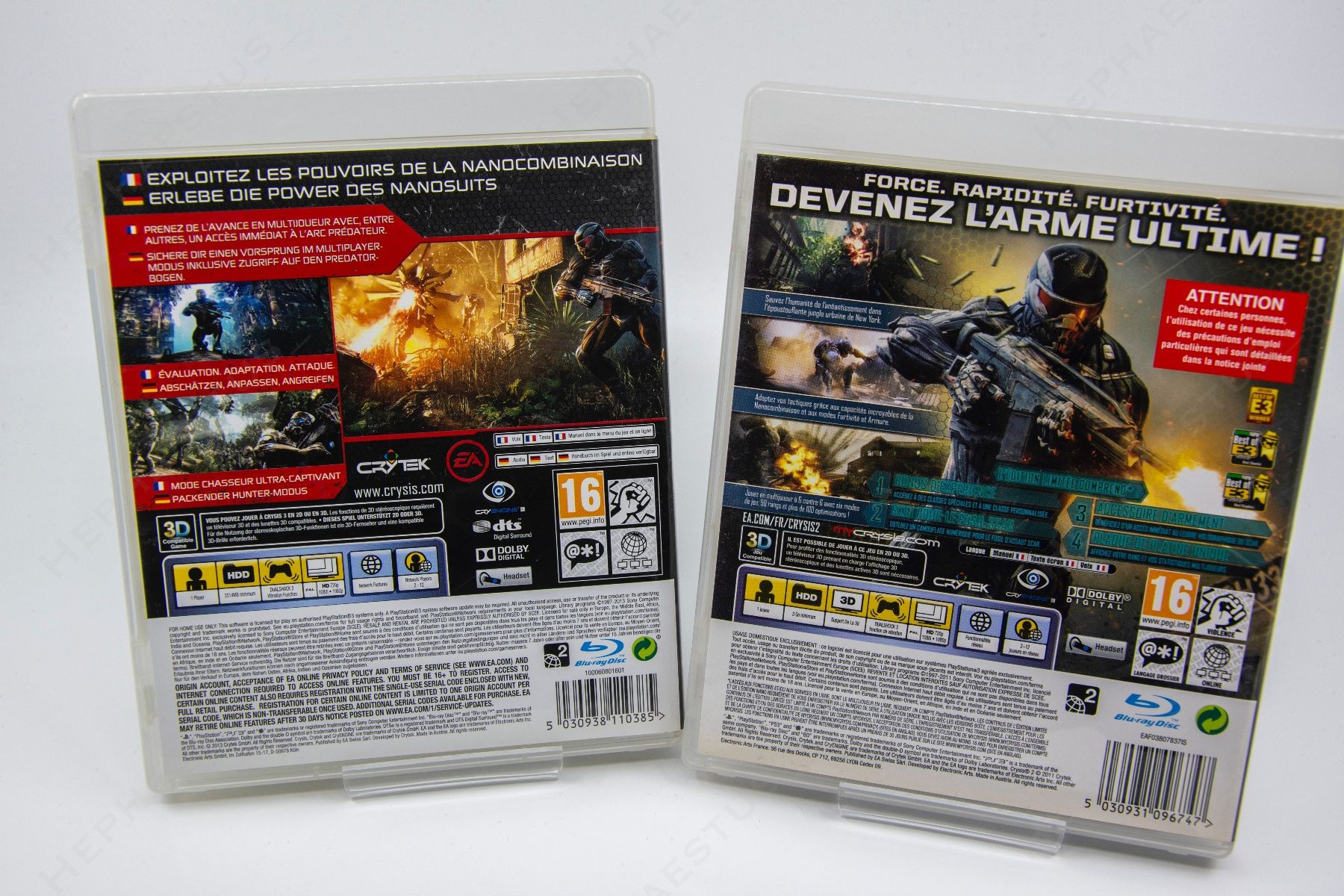 Sony Spiele: Crysis 2 + Crysis 3 PS3 Bundle – Gebraucht aus Effretikon von Hephaestus_ 1