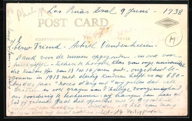 Cartes postales: Philippinen, Crew von einem Dampfer mit  – D'occasion à Berlin par bartko-reher 1