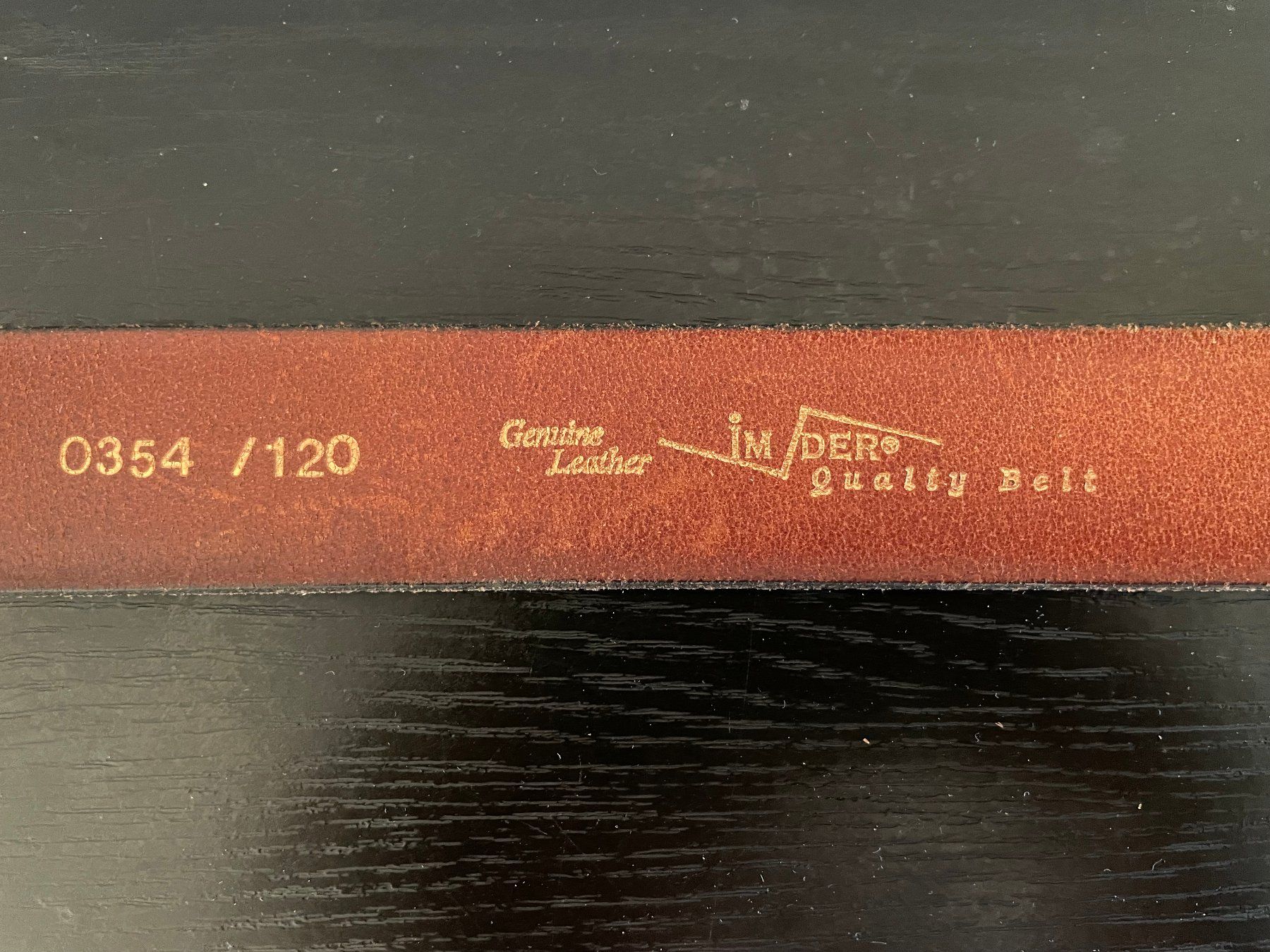 Gürtel: Klassischer brauner Ledergürtel – Gebraucht aus Münchenbuchsee von hamama18 1