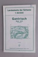 Landeskarte der Schweiz, 1 : 50'000, 253 Gantrisch 1975