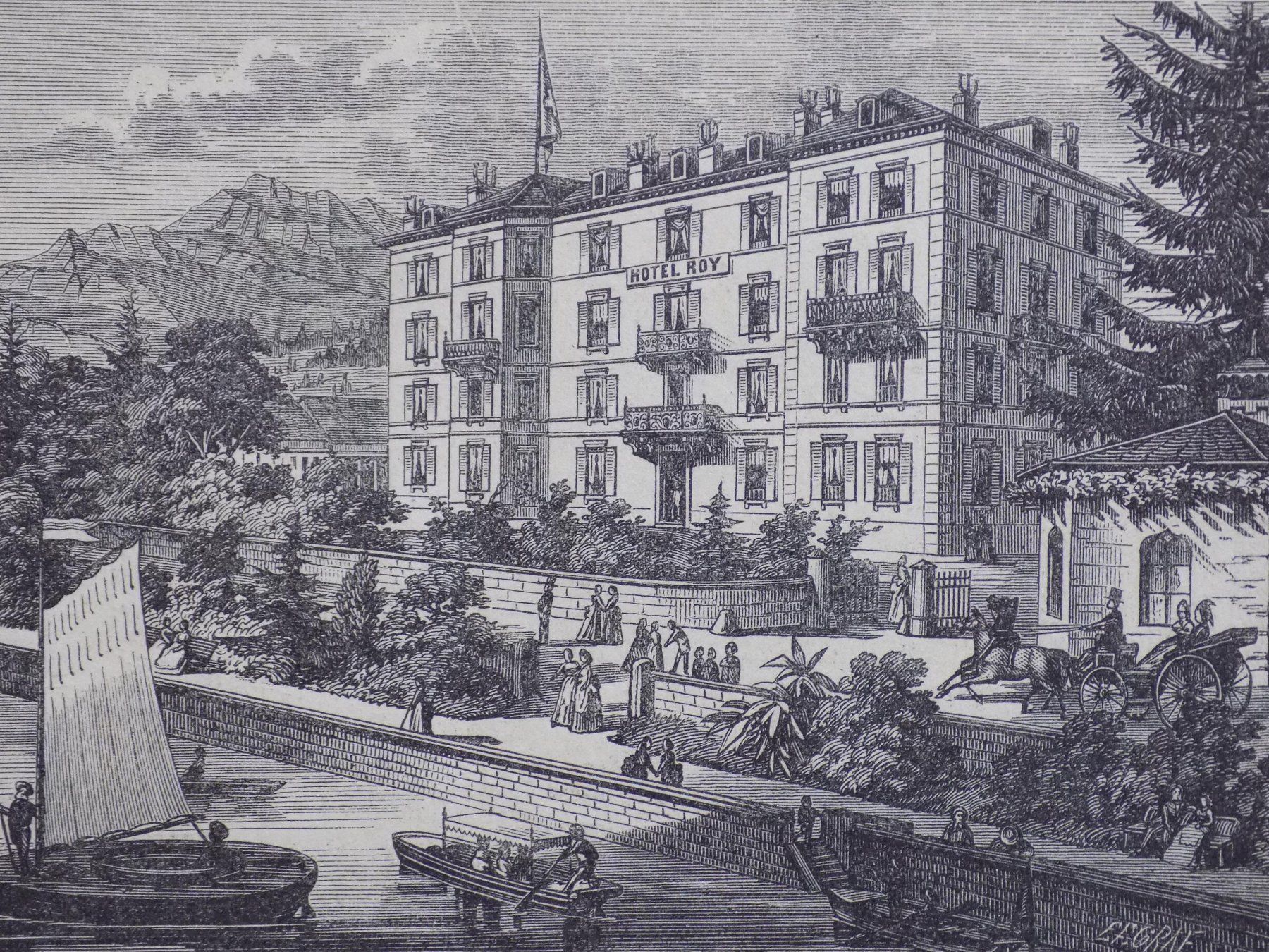 Incisioni: Montreux Hotel Roy – Usato da Risch venduto da Rischli15 1