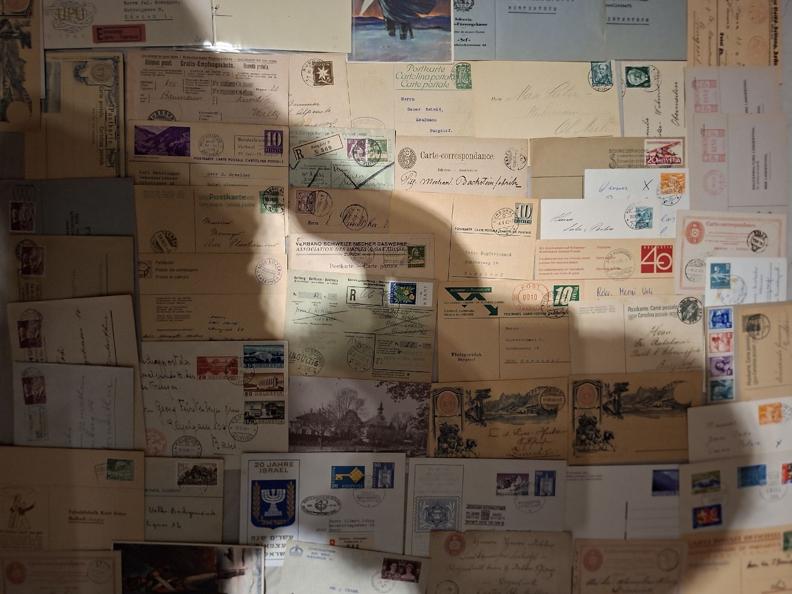 Tous les timbres: Ganzsachen und diverses  – D'occasion à Balgach par SIMEON27