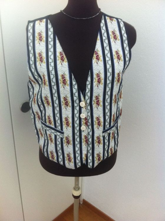 trachten gilet schwarz