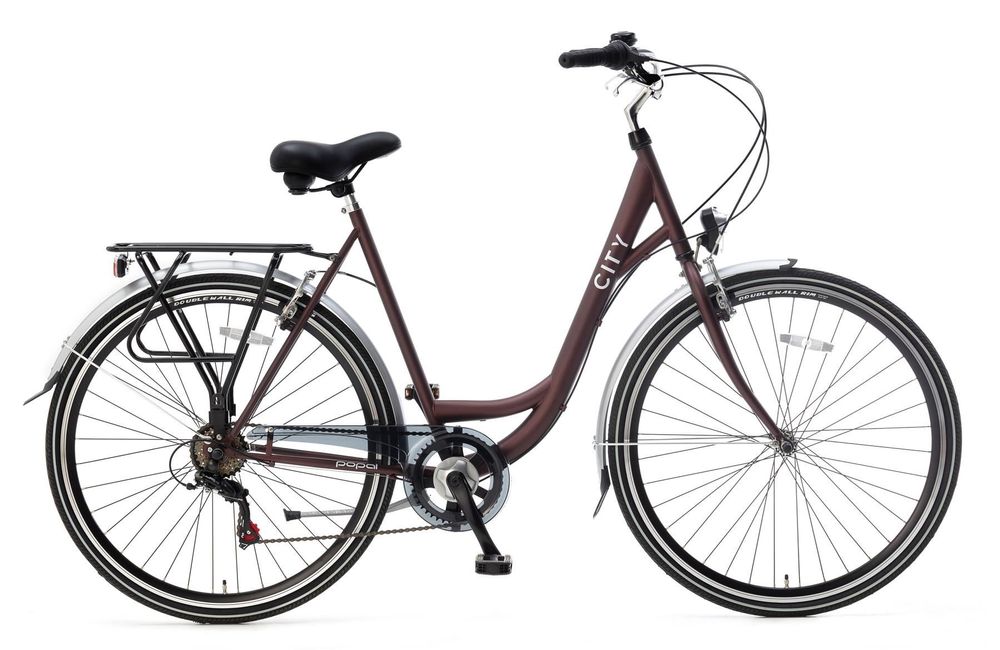 28 zoll damen city fahrrad 6 gang popal 2893-6sp