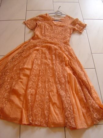 Oranges Original Kleid 60er 70er Jahre Kaufen Auf Ricardo