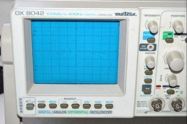 oscilloscope numérique metrix OX8042  100 Ms/s DIFFERENTIEL Numéric Analogique 