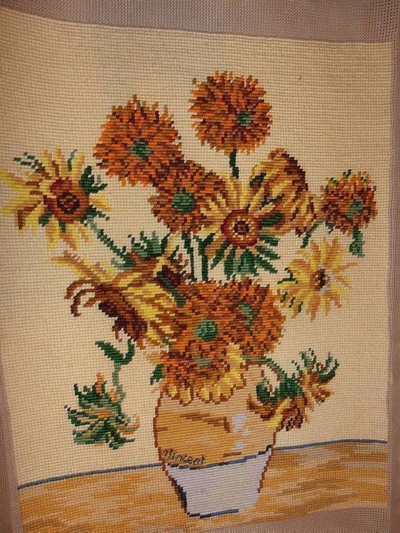 Bild Gobelin "VAN GOGH 15 Sonnenblumen" | Kaufen auf Ricardo