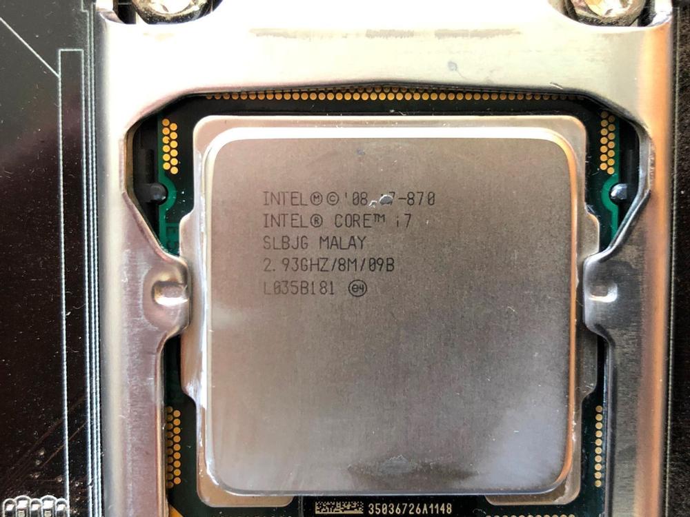 Разгон процессора intel core i7 870