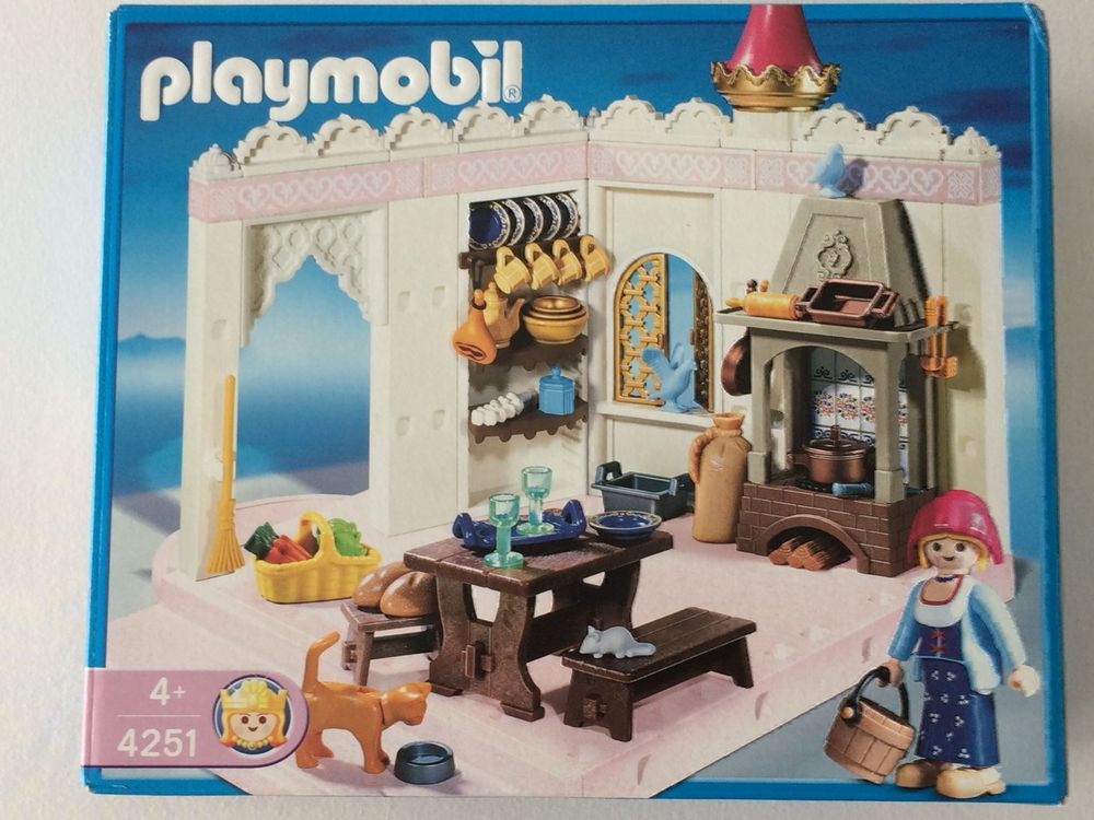 4255 Schatzkammer Schlossküche * * Playmobil Verbinder 12 cm aus Set 4251 