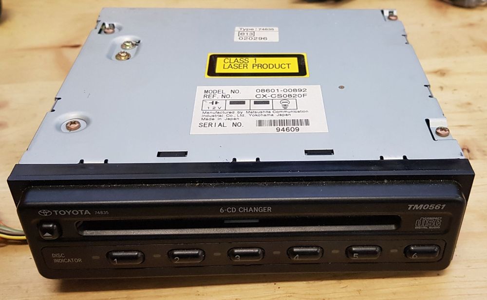 Toyota 6 Fach CD Wechsler CD Player Kaufen auf Ricardo