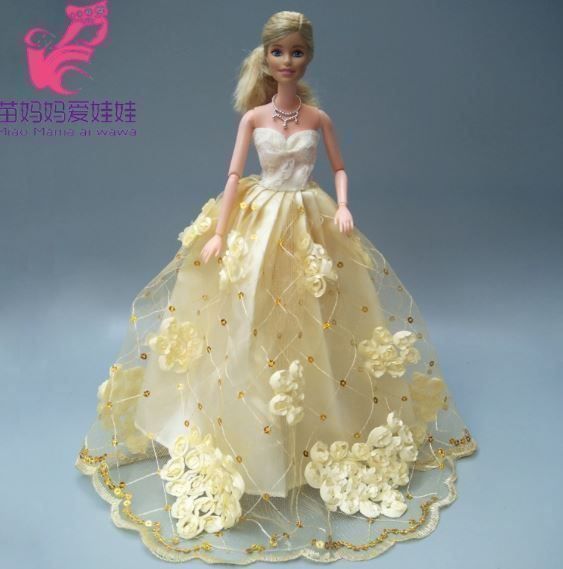 Diamantkleid* *Wunderschönes Barbie Collector Ballkleid 
