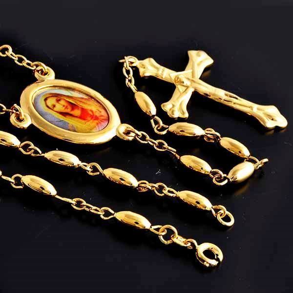 2 Stück Rosenkranz Holz - Orthodoxes Kreuz Für Christen & Gebete