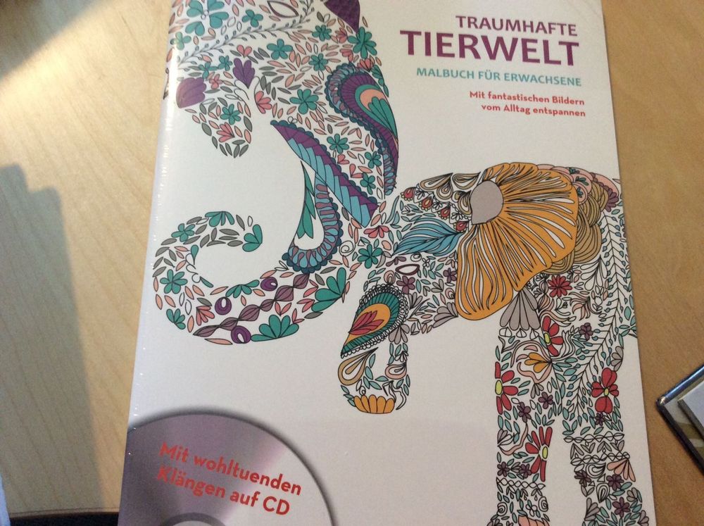 MALBUCH FÜR ERWACHSENE TIERWELT | Kaufen auf Ricardo