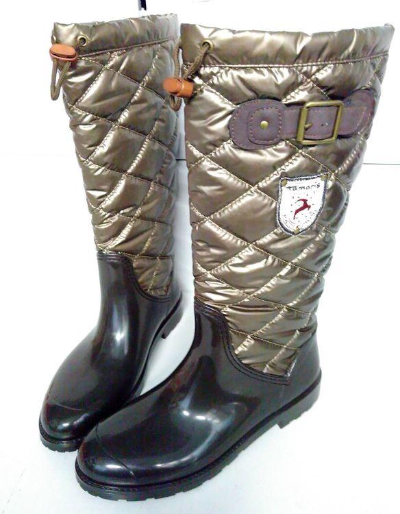 bottes de pluie fourrées bébé