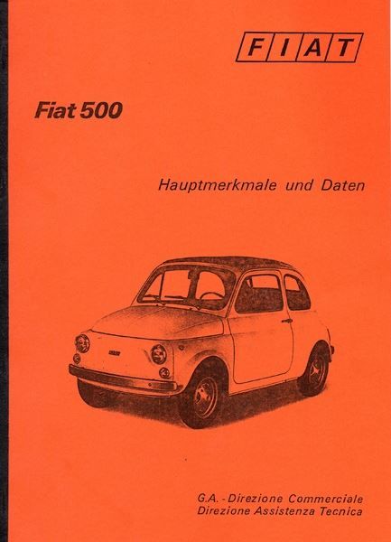 Schaltplan Fiat 500 Oldtimer