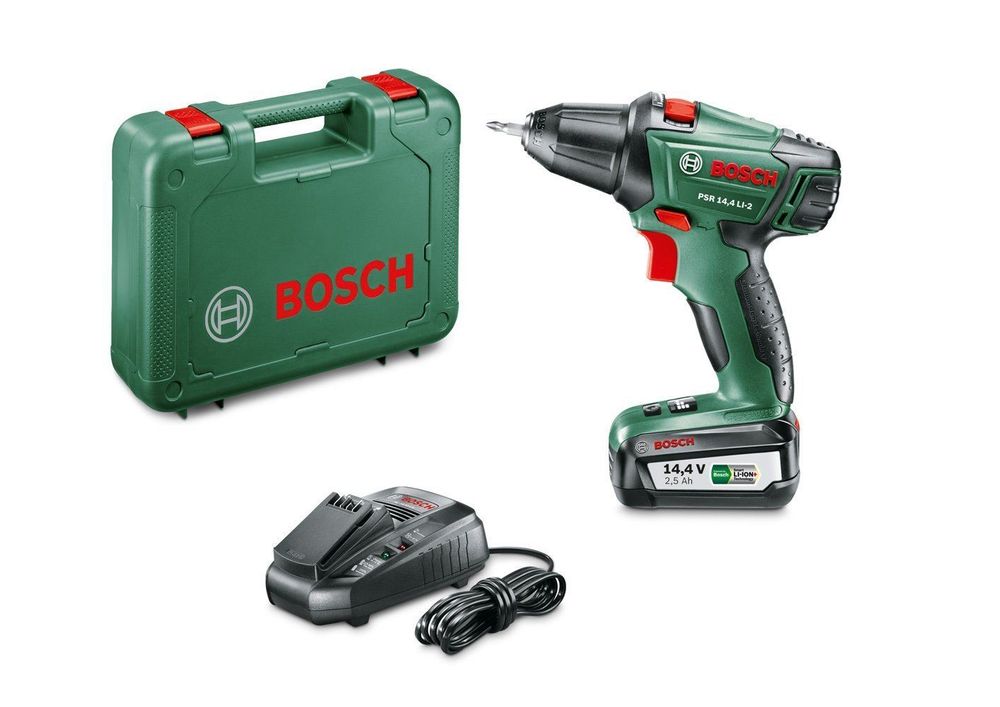 bosch psr 14 4 li 2 blinkt 3 mal