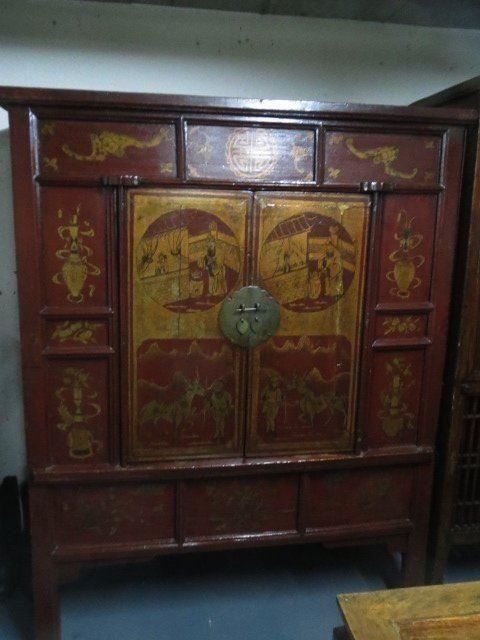 Antiker China Schrank/Cabinet 19th Cent. kaufen auf Ricardo