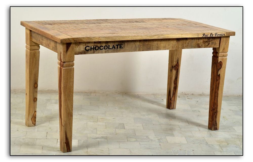 Tisch RUSTIC Mangoholz 140 x 70 cm | Kaufen auf Ricardo