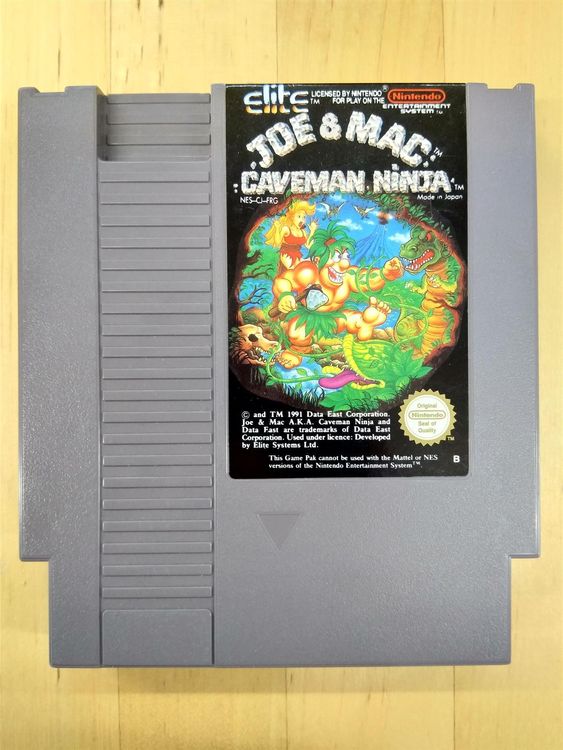 Joe Mac Caveman Ninja Nintendo Nes Kaufen Auf Ricardo
