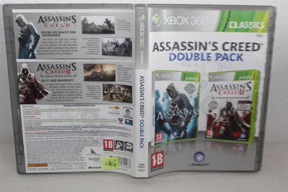 Assassins Creed 1 2 Double Pack Kaufen Auf Ricardo