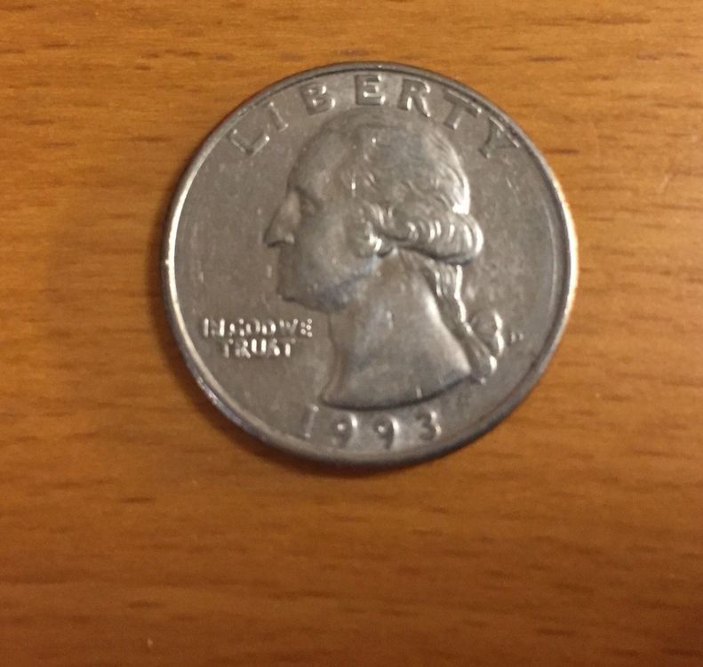 1 QUARTER DOLLAR, 1993 Kaufen auf Ricardo