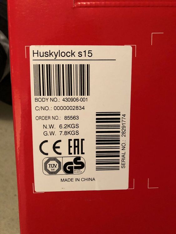 Huskylock s15 Overlock Nähmaschine kaufen auf Ricardo